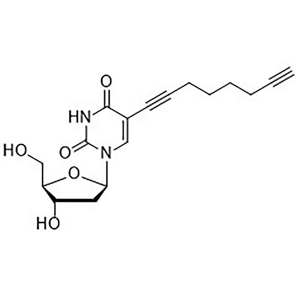 5-(1,7-Octadiyn-l-yl)-2'-deoxyuridine, 250 mg, Glass Screw-Top